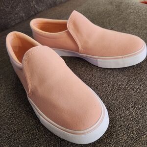 Nike Court Royale Slipon Sneakers pink white 8.5 New